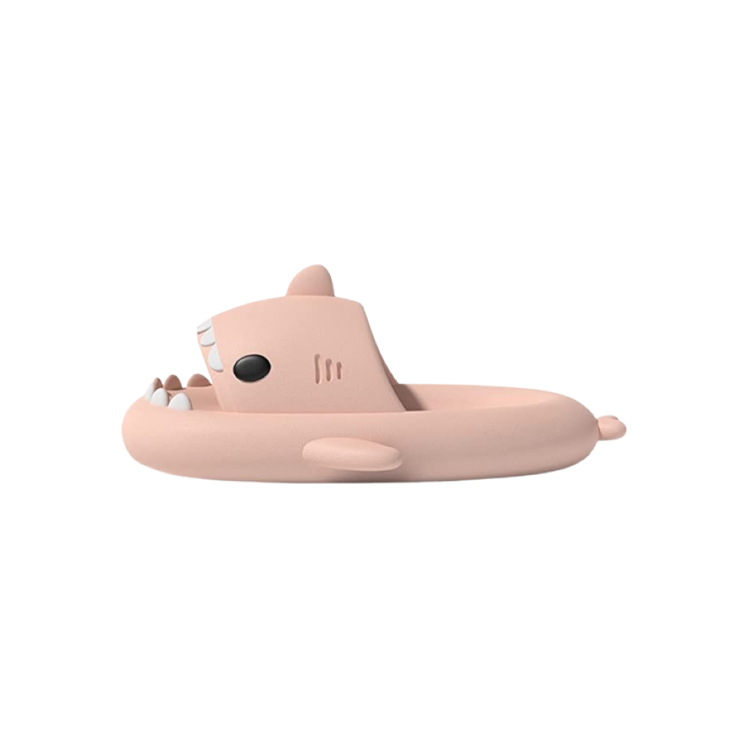 Fluffy Feet® Kids Sharkslides