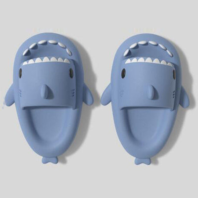 Fluffy Feet® Kids Sharkslides